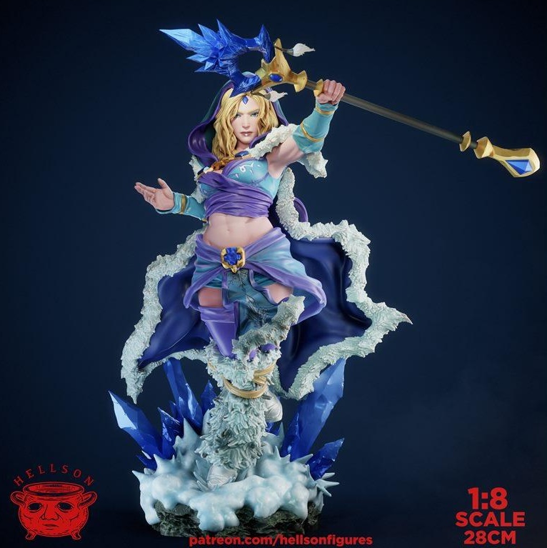 DOTA2 冰女‌-P站图纸收藏馆