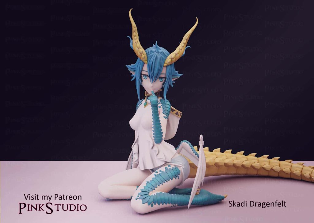 Pink Studio 魔物娘的医生 龙人‌公主-P站图纸收藏馆