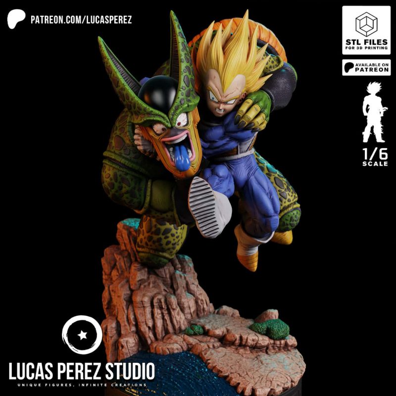 Lucas Perez 龙珠 贝吉塔和沙鲁-P站图纸收藏馆