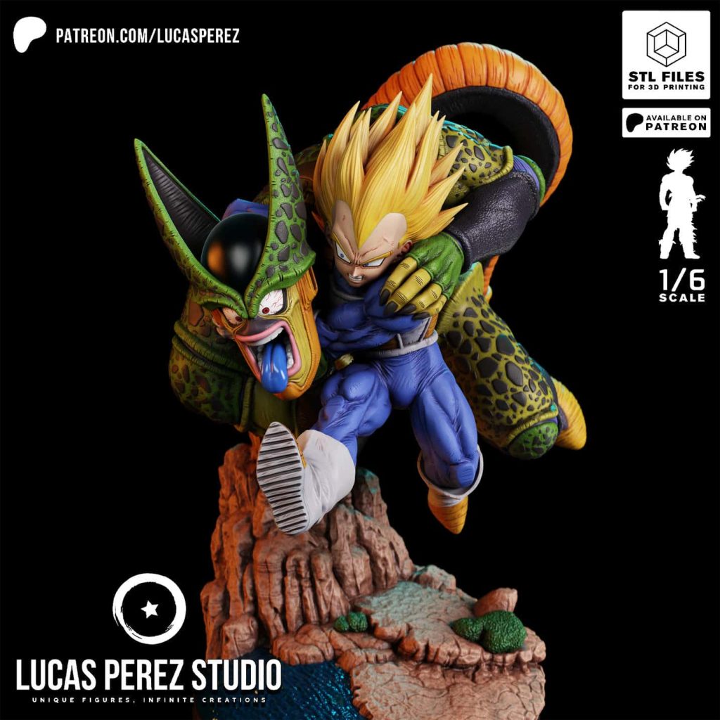 图片[2]-Lucas Perez 龙珠 贝吉塔和沙鲁-P站图纸收藏馆