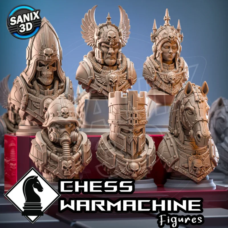 Sanix3d 国际象棋-P站图纸收藏馆