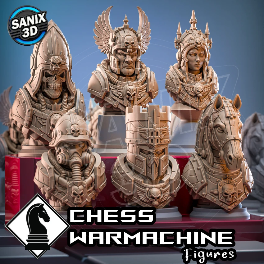 Sanix3d 国际象棋-P站图纸收藏馆
