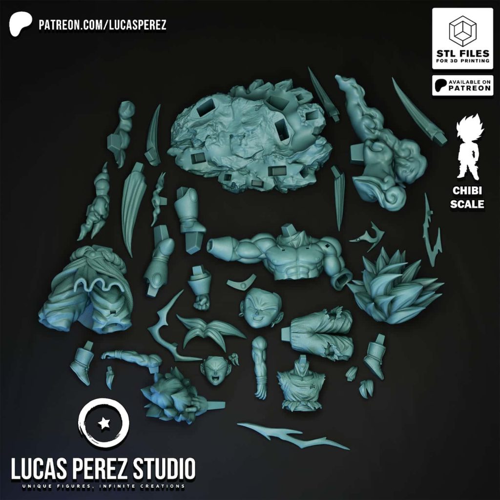 图片[5]-Lucas Perez 龙珠 布罗利VS悟空-P站图纸收藏馆