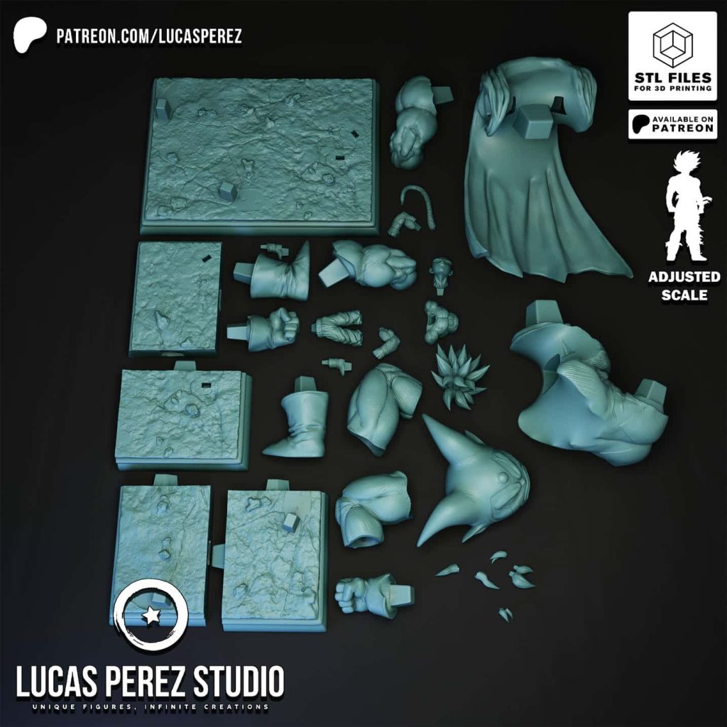 图片[5]-Lucas Perez 龙珠 悟空对战戈麻-P站图纸收藏馆