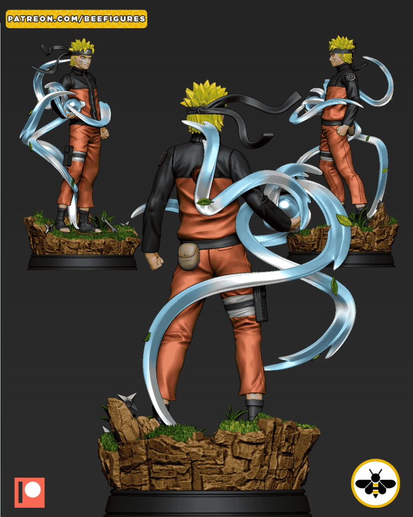 图片[3]-Bee Figures 火影忍者 ‌漩涡鸣人-P站图纸收藏馆