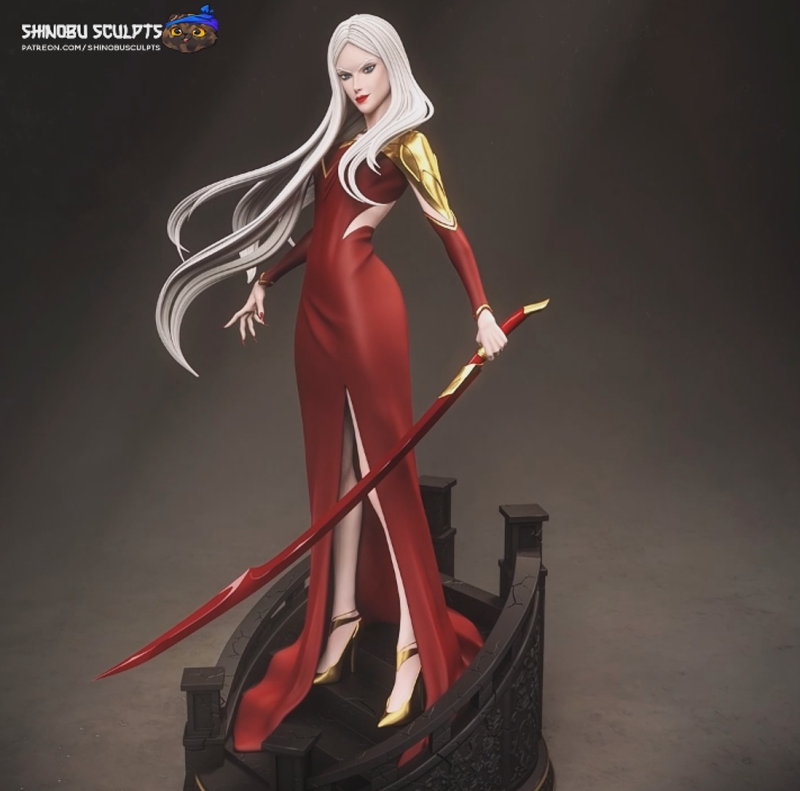 Shinobu Sculpts 恶魔城 卡米拉‌-P站图纸收藏馆