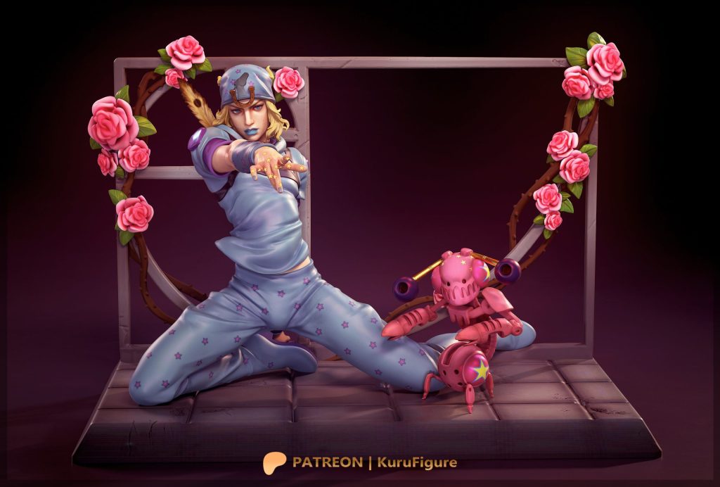 Kuru Figure JOJO的奇妙冒险 乔尼乔斯达-P站图纸收藏馆