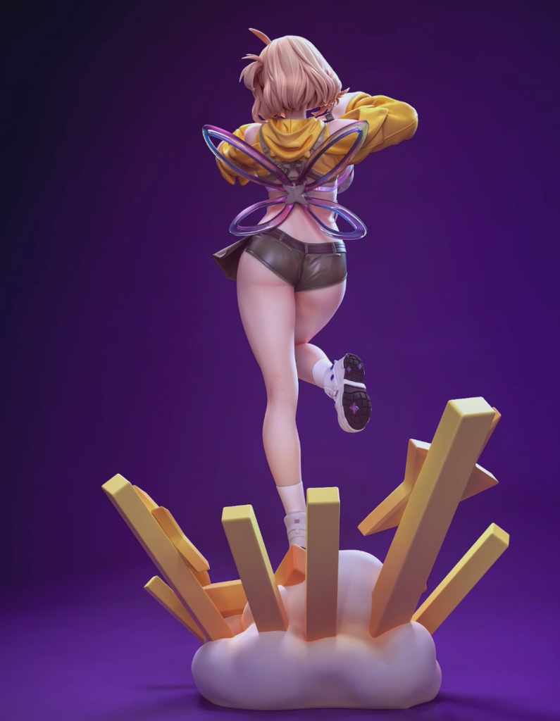 图片[2]-Kuru Figure 胜利女神：妮姬 阿妮斯-P站图纸收藏馆