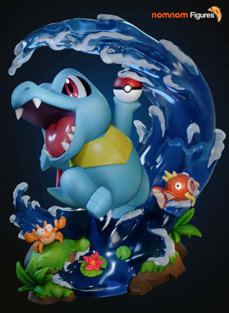 Nomnom Figures 精灵宝可梦 小锯鳄-P站图纸收藏馆