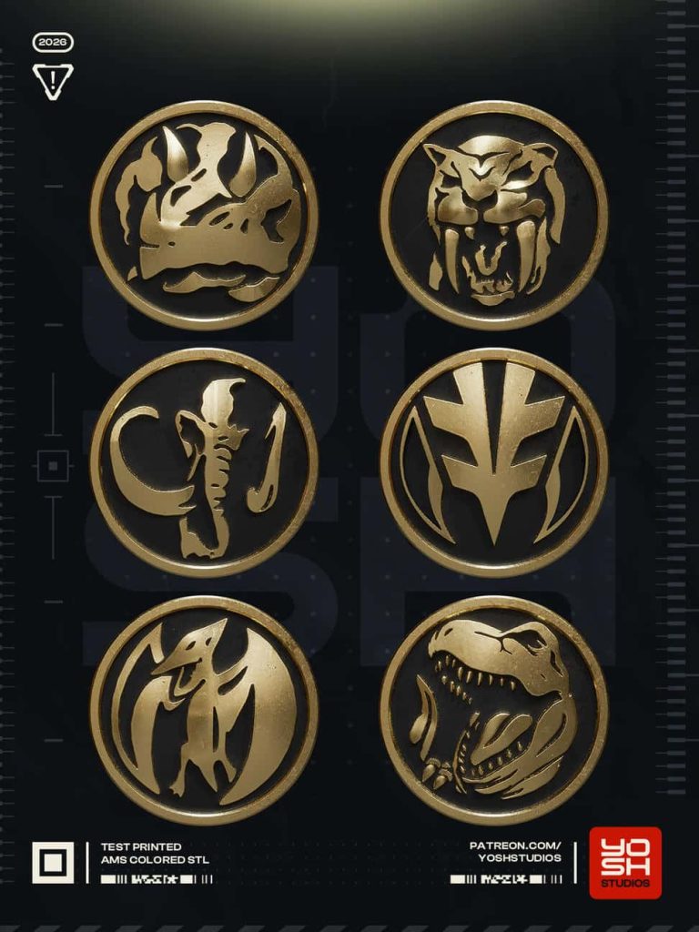 图片[3]-Yosh Studios 超凡战队的头盔支架-P站图纸收藏馆
