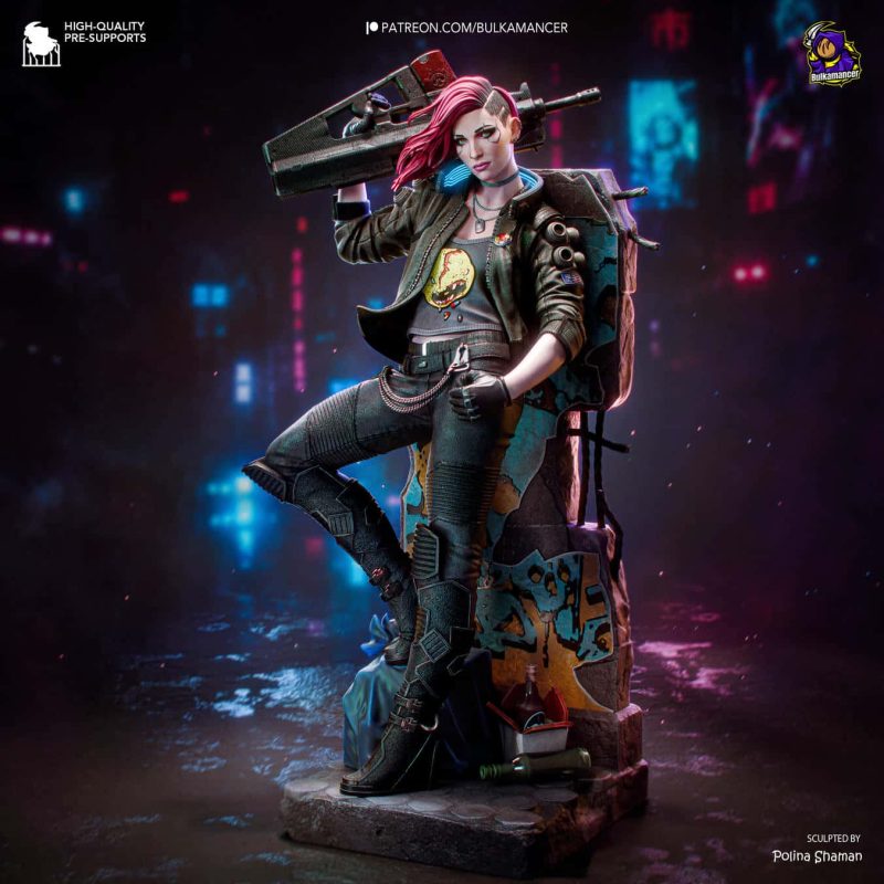 赛博朋克Valerie Cyberpunk 2077-P站图纸收藏馆