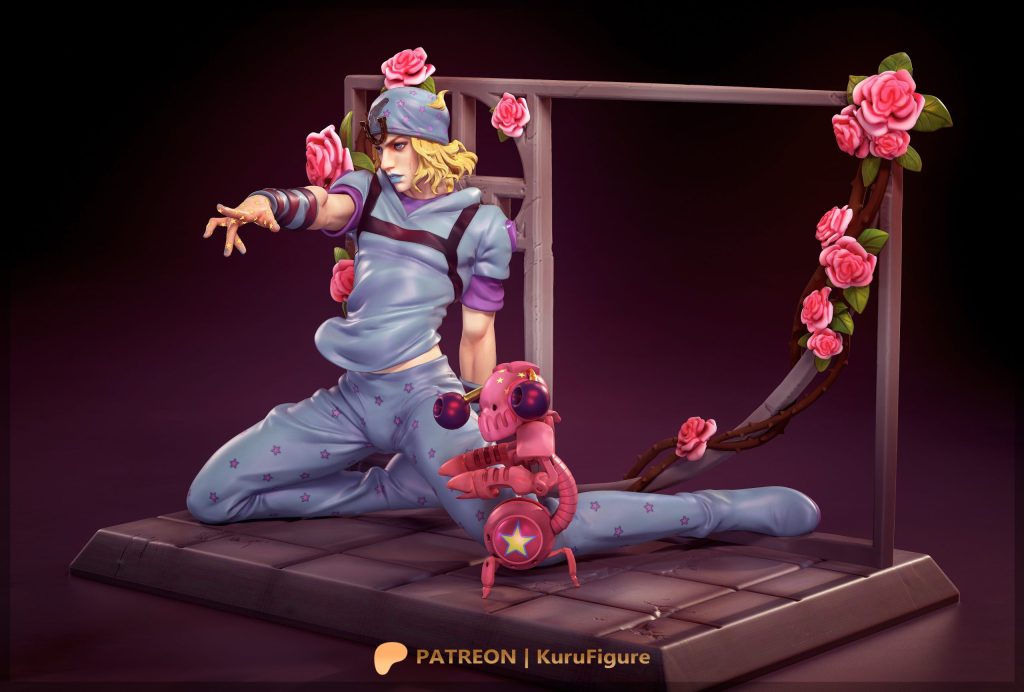 图片[4]-Kuru Figure JOJO的奇妙冒险 乔尼乔斯达-P站图纸收藏馆