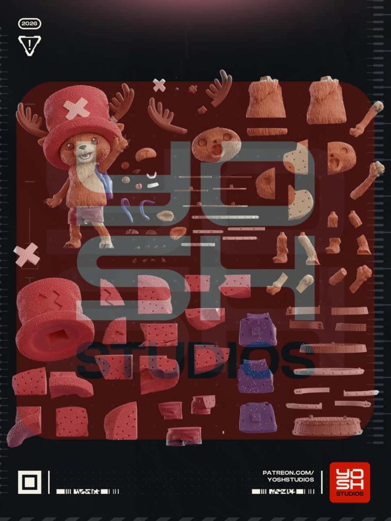 图片[6]-Yosh Studios 海贼王 乔巴-P站图纸收藏馆