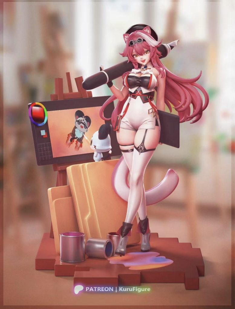 Kuru Figure 虚拟主播 拉欧拉·潘特拉-P站图纸收藏馆