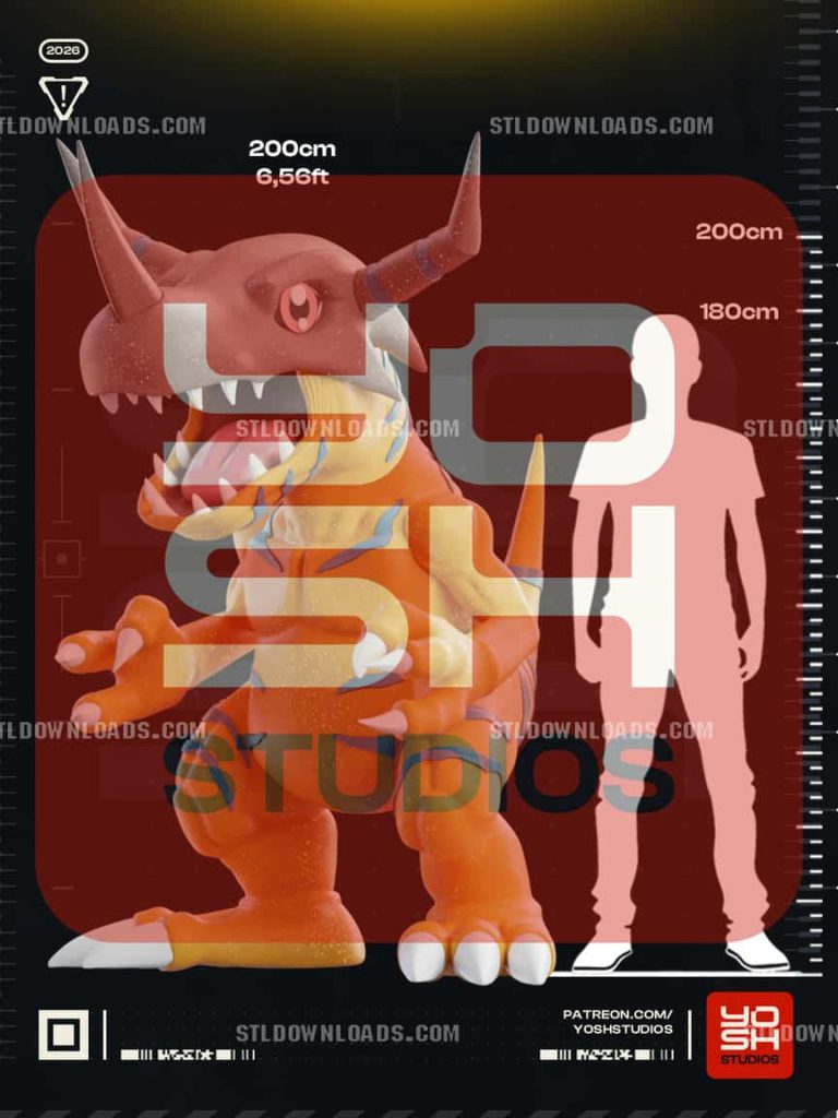 图片[5]-Yosh Studios 数码宝贝 暴龙兽-P站图纸收藏馆
