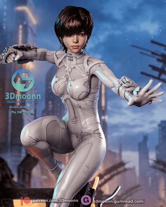 图片[2]-3DMoonn 星刃 伊薇-P站图纸收藏馆