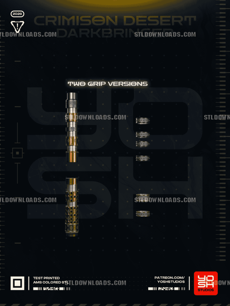 图片[3]-Yosh Studios 红色沙漠 黑暗引路人的双手剑-P站图纸收藏馆