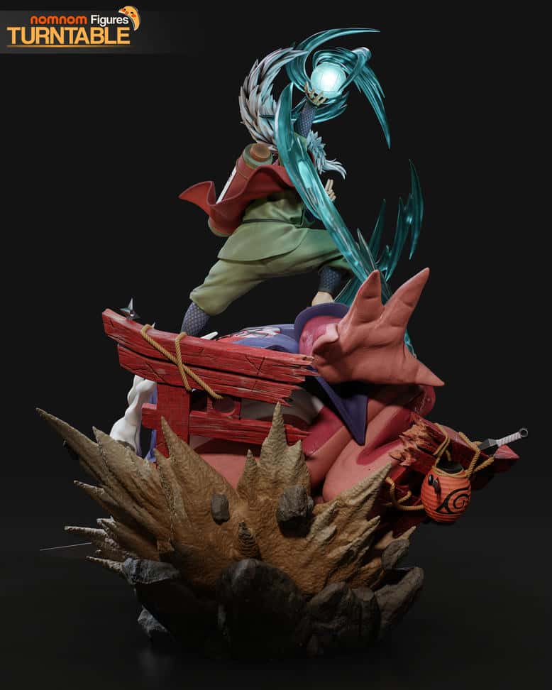 图片[5]-Nomnom Figures 火影忍者 自来也-P站图纸收藏馆