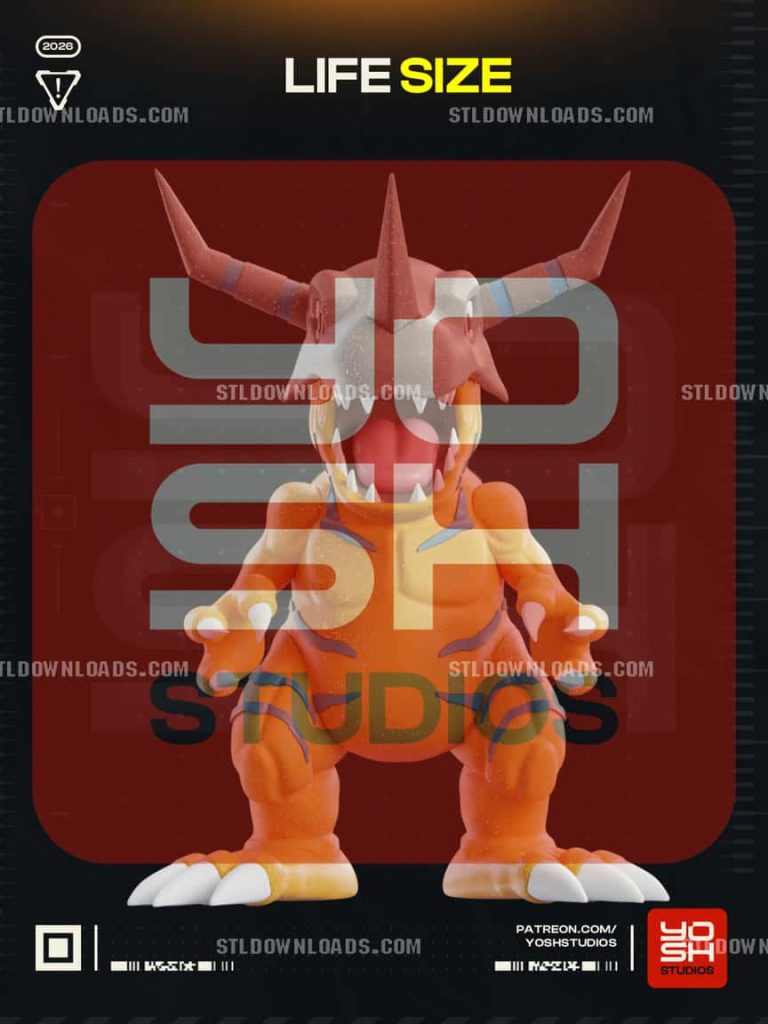 图片[3]-Yosh Studios 数码宝贝 暴龙兽-P站图纸收藏馆