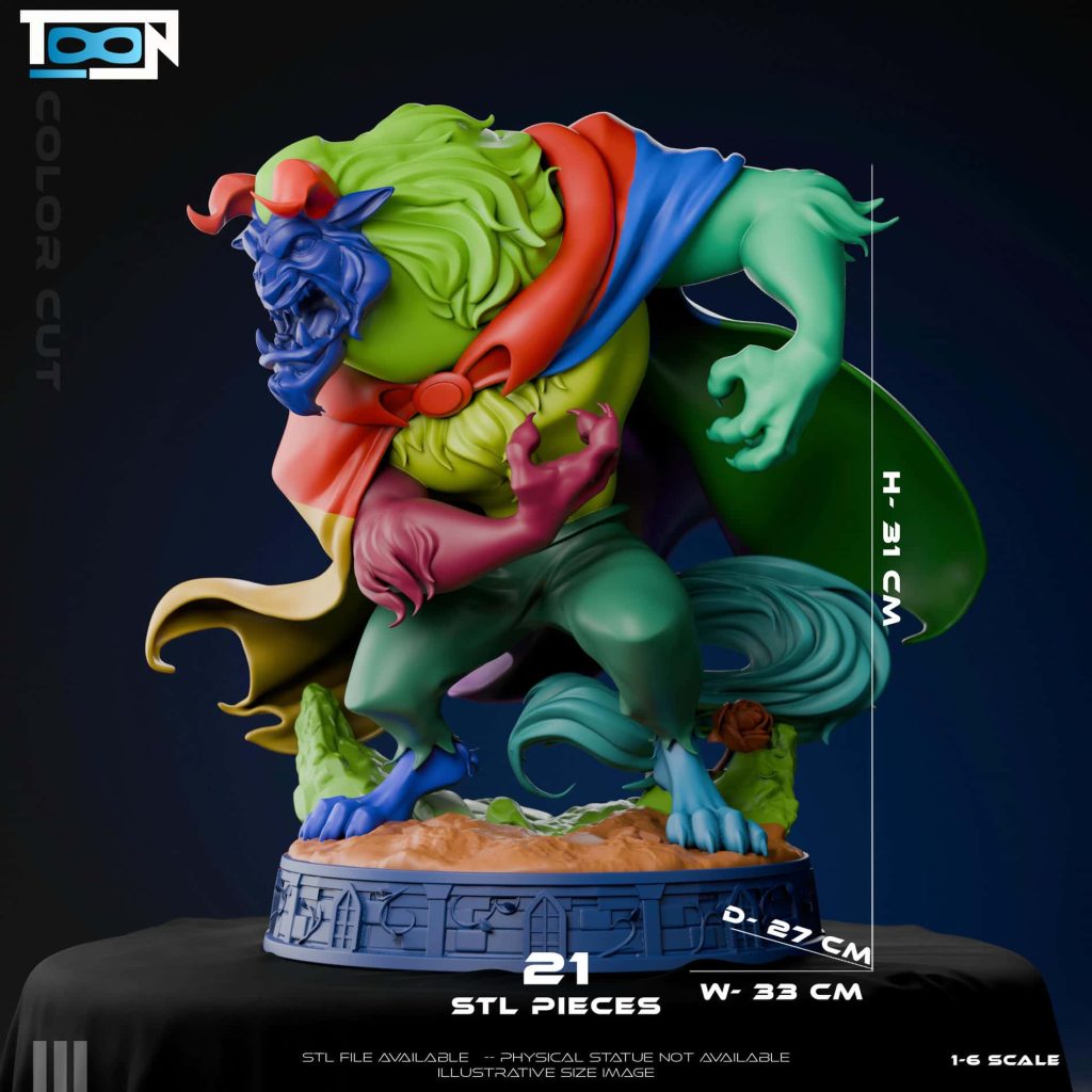 图片[5]-TOON 美女与野兽-P站图纸收藏馆