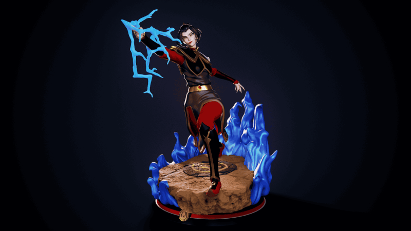 Inaki Sculpts 降世神通 阿祖拉-P站图纸收藏馆
